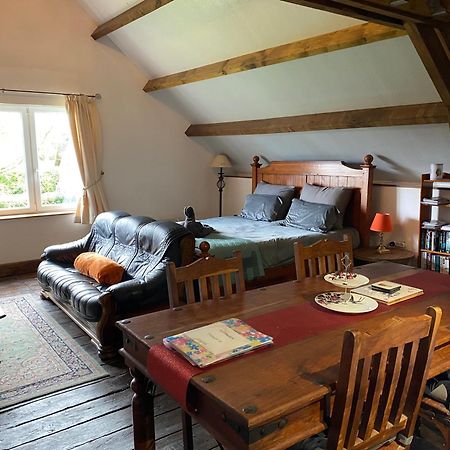 Spacious, Rustic Studio Space For 2 Persons Saint-Cyr-du-Bailleul Bagian luar foto
